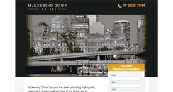 Desktop Screenshot of mckeeringdown.com.au